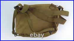 Musette M6 pour le masque à gaz, Lightweight us ww2 (objet original)