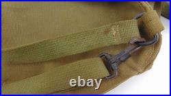 Musette M6 pour le masque à gaz, Lightweight us ww2 (objet original)