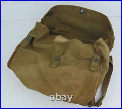 Musette M6 pour le masque à gaz, Lightweight us ww2 (objet original)