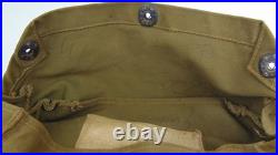 Musette M6 pour le masque à gaz, Lightweight us ww2 (objet original)