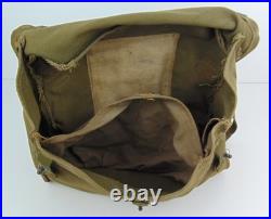 Musette M6 pour le masque à gaz, Lightweight us ww2 (objet original)