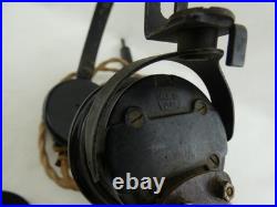 Musette avec écouteurs 1943 terrain Normandie ORIGINAL BRITANNIQUE WWII WW2