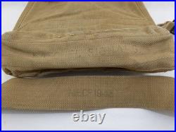 Musette avec écouteurs 1943 terrain Normandie ORIGINAL BRITANNIQUE WWII WW2