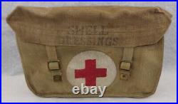 Musette médicale infirmier Shell Dressings GB WW2 anglais