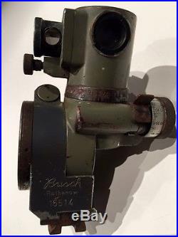 Optique MGZ34 pour MG34 superbe 1944 1945 dans son jus Busch Rathenow précoce
