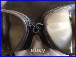 Original German WWII Luftwaffe Flight Goggles