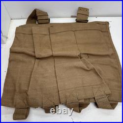 Original Presque Parfait Armée Britannique WW2 Vickers Munitions Porteur Paquet