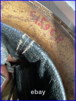 Original WW2 Britannique / Africain Armée Brodie Combat Casque Avec Doublure