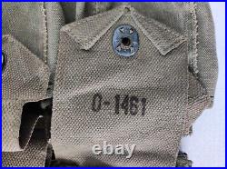 Original WW2 Ceinturon US FM BAR type 44 OD7 avec Laundry belt koppel ceintura