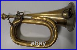 Original WW2 clairon allemand 1941 german bugle trumpet