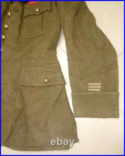 Original WW2 ensemble 2 vestes officier français 264 RA vareuse FRANCE 40