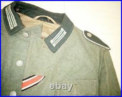 Original WW2 vareuse pantalon M36 allemand german uniform jacket feldbluse tunic