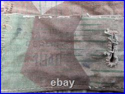 Original toile tente/poncho zeltbahn allemande cam 1940, sortie de grenier