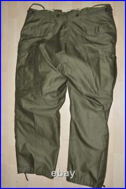 PANTALON AMERICAIN Mle 1965 & SA DOUBLURE -AMERICAN TROUSERS VIETNAM 1965/1975