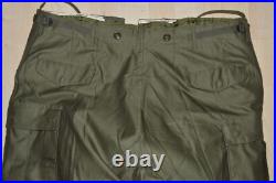 PANTALON AMERICAIN Mle 1965 & SA DOUBLURE -AMERICAN TROUSERS VIETNAM 1965/1975
