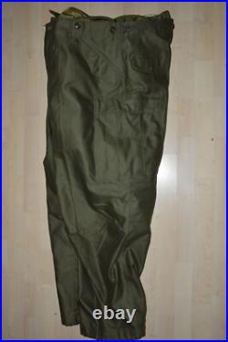 PANTALON AMERICAIN Mle 1965 & SA DOUBLURE -AMERICAN TROUSERS VIETNAM 1965/1975