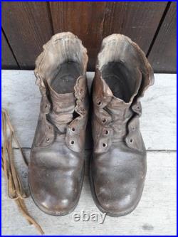 Paire De Brodequins Troupe US ww2