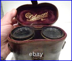 Paire de Jumelles Française pour un Officier, dans son étui, France WW1