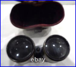 Paire de Jumelles Française pour un Officier, dans son étui, France WW1