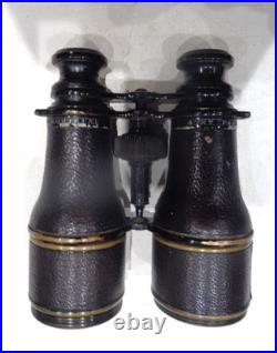 Paire de Jumelles Française pour un Officier, dans son étui, France WW1