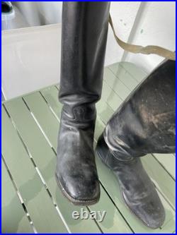 Paire de bottes d'officier Sorti De Grange