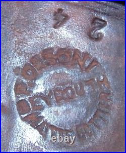 Paire de brodequins en cuir noir sous officier/officier français WW2 France 1940