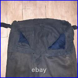 Pantalon Allemand LW bleu drillich WWII
