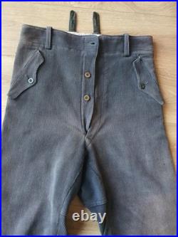 Pantalon Allemand Ww2 HJ Bouton HJ-DJ