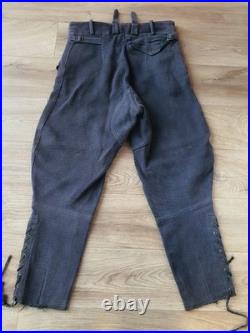 Pantalon Allemand Ww2 HJ Bouton HJ-DJ