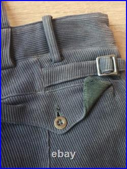 Pantalon Allemand Ww2 HJ Bouton HJ-DJ