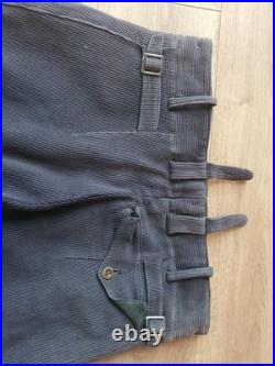 Pantalon Allemand Ww2 HJ Bouton HJ-DJ