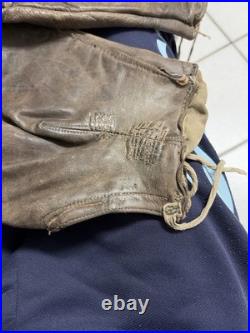 Pantalon Cuir Moto Allemand 1940