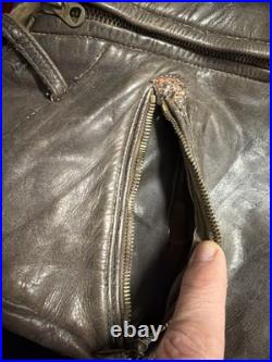 Pantalon Cuir Moto Allemand 1940