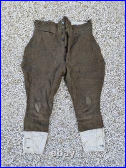 Pantalon Culotte Troupe Français 1940 WW2 Militaire Soldat