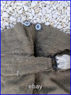 Pantalon Culotte Troupe Français 1940 WW2 Militaire Soldat