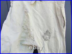 Pantalon De Treillis / Corvees Allemand Original Ww2 Heer 39-45 Drillichhose