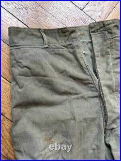 Pantalon HBT treillis US WW2 Normandie