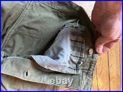 Pantalon HBT treillis US WW2 Normandie