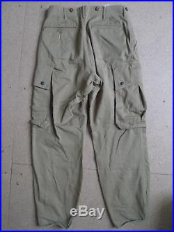 Pantalon Parachutiste Us Airborne Paratrooper M42 Trousers Materiel Original