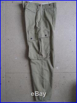 Pantalon Parachutiste Us Airborne Paratrooper M42 Trousers Materiel Original