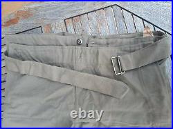 Pantalon Salopette de toile Mle 1938 Vintage Pants Bourgeron French Army