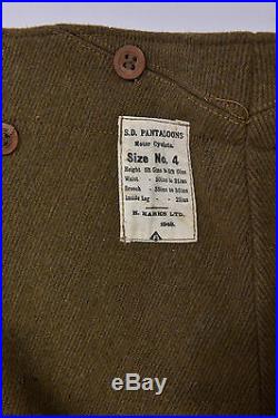 Pantalon culotte de Dispatch rider Anglais -1943- GB WW2 (matériel original)
