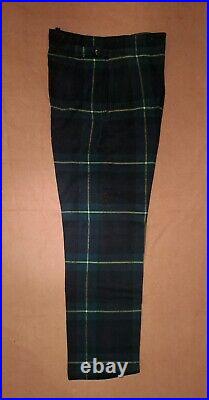 Pantalon d'officier Écossais Clan Scottish Tartan British army