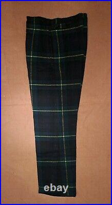 Pantalon d'officier Écossais Clan Scottish Tartan British army