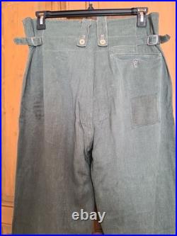 Pantalon de combat en treillis Allemand WW2 Original (2)