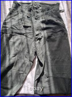 Pantalon de combat en treillis Allemand WW2 Original (2)