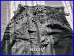 Pantalon de combat en treillis Allemand WW2 Original (2)