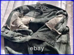 Pantalon de combat en treillis Allemand WW2 Original (2)