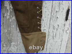 Pantalon laine culotte de cheval 39 40 soldat armée française wwii ww2