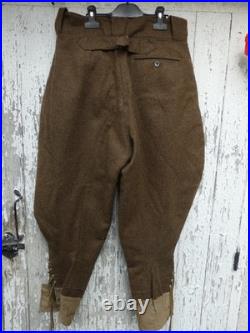 Pantalon laine culotte de cheval 39 40 soldat armée française wwii ww2
